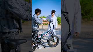 दादा जी को दी Electric Doodle Pro Bicycle