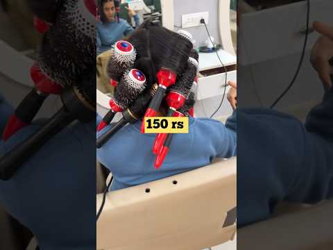 Cheapest and best #blowdry ever in #zirakpur #panchkula