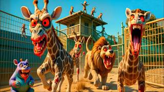 حيوانات بتتحول زومبي وكائنات فضائية شريرة | ملخص فيلم Night Of The Zoopocalypse