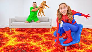 Sofia and the superheroes escape from lava