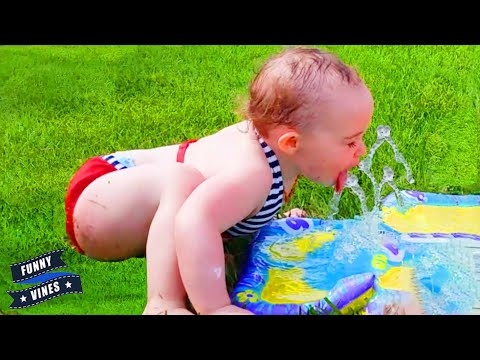 TOP FAILS! Babies Playing Outdoor Moments | Funny Baby Videos | Funny Vines