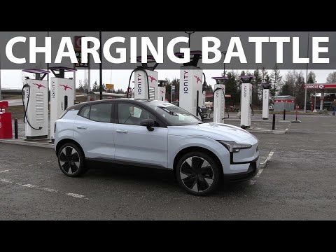 Volvo EX30 69 kWh charging test