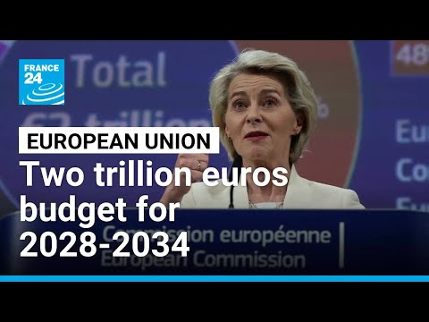 YouTube video thumbnail: EU Proposes 'Most Ambitious' two Trillion Euros Budget, Germany Rejects Plan