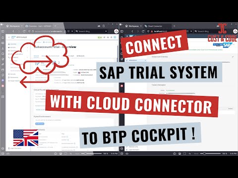 SAP Trial System – Cloud Connector – Connect BTP Cockpit [english]