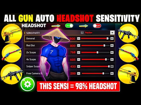 Free Fire Headshot Setting After Ob49 Update 2025⚡Best Sensitivity Settings ⚙️| Sensitivity Setting