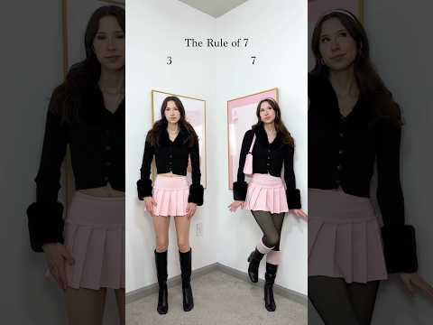 Would you try The Rule of 7? 🥰 outfit details on my LTK❤️| fashion outfit inspo style tips ootd