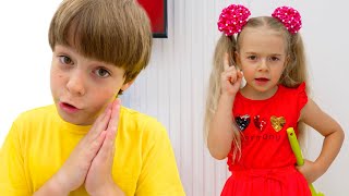 Bogdan Learns to Be Eco Friendly with Anabella! 🌿👦👧