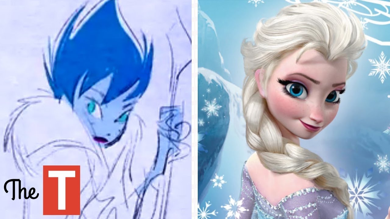 10 WEIRD Early Versions of Famous Characters