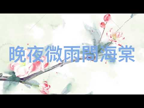 鏡予歌、陳亦洺、喧笑lirz-晚夜微雨問海棠(伴奏)