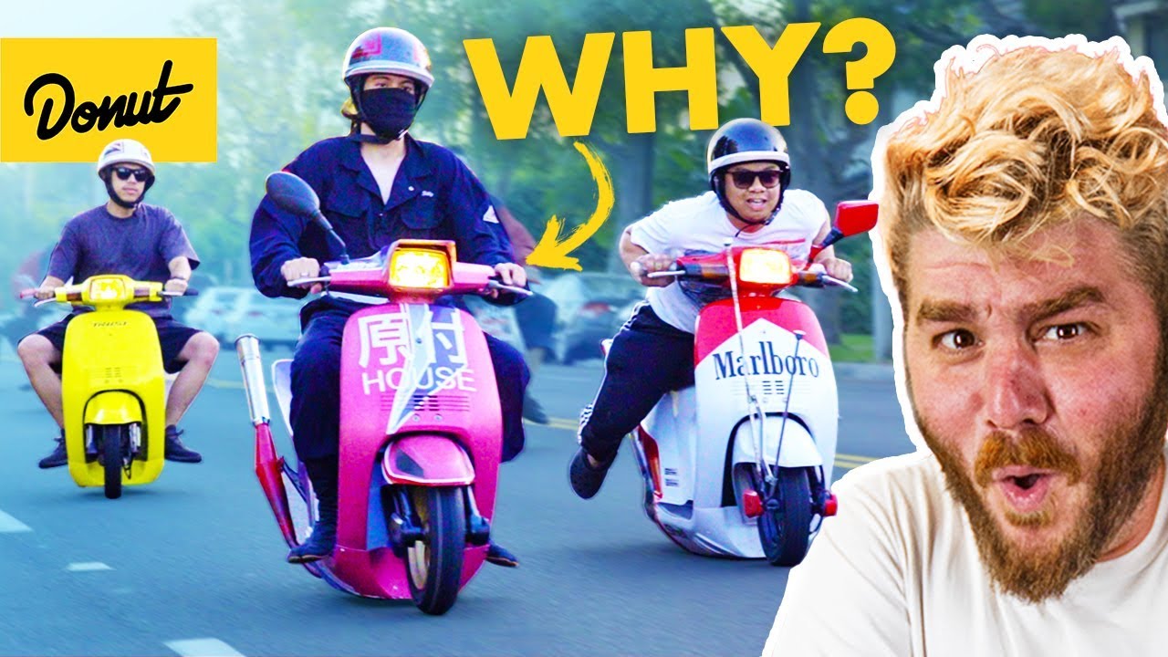 The Bizarre Japanese Scooter Gang You Never Knew Existed Bumper 2 Bumper