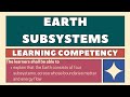 Earth Systems and Environmental Concepts