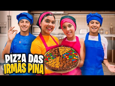 O DESAFIO É CRIAR UM NOVO SABOR DE PIZZA DOCE DAS IRMÃS PINA *Será que conseguimos ?