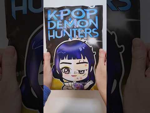 KPop Demon Hunters Blindbag 케이팝 데몬헌터스 블라인드백 Skincare Huntrix Zoey 헌트릭스 조이 ASMR #kpop #papercraft