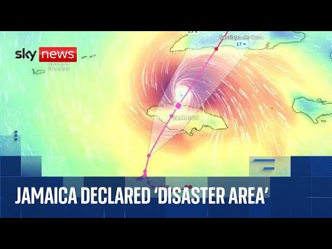 Track Hurricane Melissa as category 5 storm closes in on Jamaica