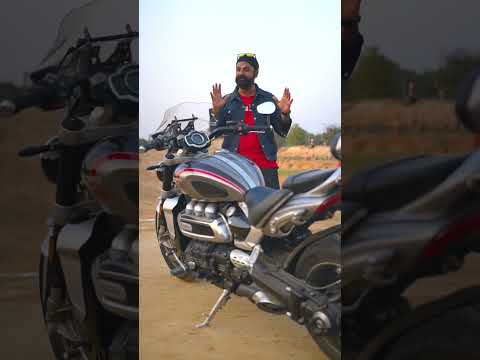 Bike with TRUCK ENGINE? 2500cc ka 🚀 Rocket #triumph #rocket #viral