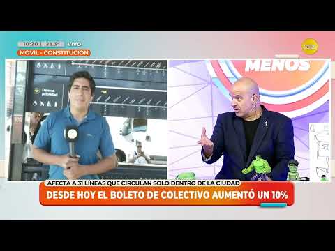 Desde hoy, el boleto del colectivo cuesta un 10% más │LPELDM│ 21-02-25