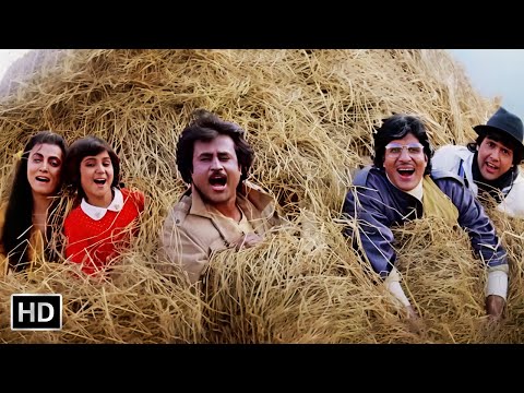 Ek Doosre Se Karte Hain Pyar Hum | Amitabh Bachchan, Rajinikanth, Govinda | Hum(1991) | Udit Narayan