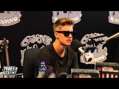 Justin Bieber talks about "Confident"