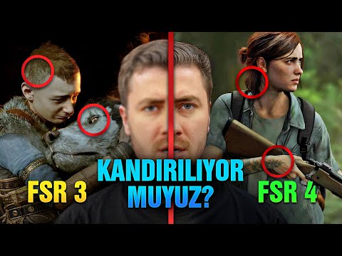 BEDAVA FPS ARTTIRAN FSR SAHTE Mİ? | FSR 4 vs FSR 3 Karşılaştırması 🔴
