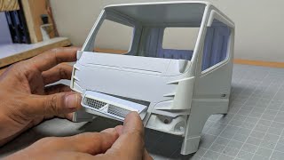 How to make a canter truck cabin from PVC pipe
