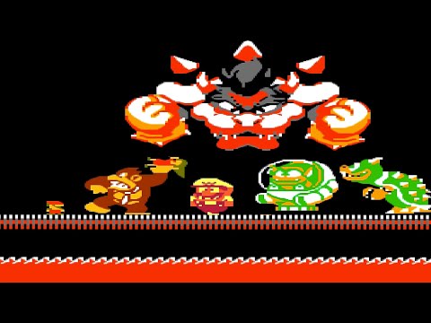 Super Mario Bros MINI HD: All Bosses