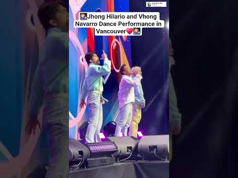 Jhong Hilario and Vhong Navarro Dance Performance in Vancouver #jhonghilario #vhongnavarro