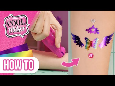 How to Create Flawless Tattoos with Shimmer Me Body Art | Cool Maker | Toys for Kids