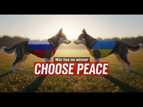 Two Dogs, Two Flags, One Hope: Choose Peace