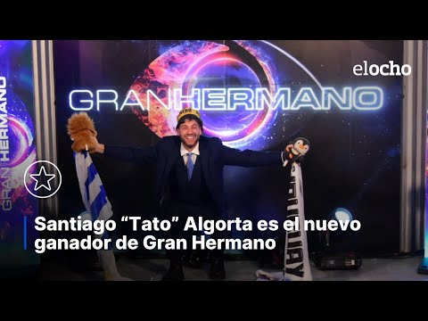 SANTIAGO "TATO" ALGORTA ES EL NUEVO GANADOR DE GRAN HERMANO