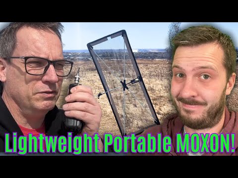 He Built a Portable Moxon Out of TAPE?! (And It Works!)