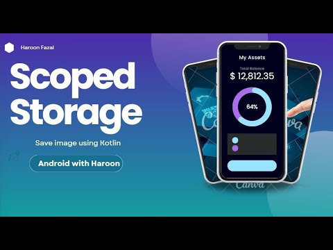 Save images in Android 15 (Scoped Storage) Tutorial Kotlin Android Studio