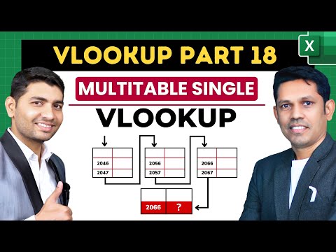 Mastering Multi-Table Lookup with a Single VLOOKUP Formula 😲