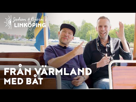 Johan & Björn i Linköping - Från Värmland med båt