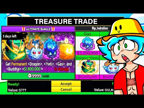 Trading ULTIMATE BUNDLE for 24 Hours (Blox Fruits)