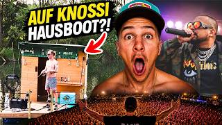 😱 Auf KNOSSIS Angelcamp-Hausboot gelandet?! + Sean Paul Tour