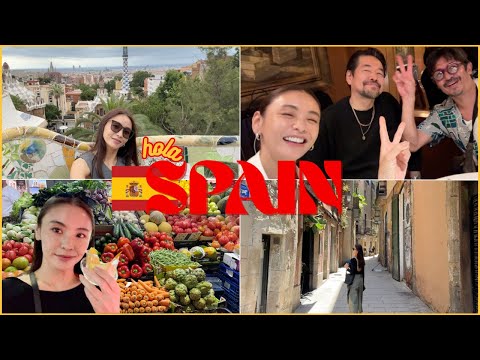 【スペインVLOG】11日間の夏休み、最後はバルセロナへ！ホテルやショッピングなどお届け♪