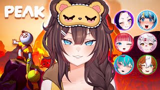 Jogando Peak com a @KiraKaramelProject ft @AdusVT @RonaldoVTUBERCH