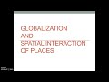 Globalization and Diffusion Concepts