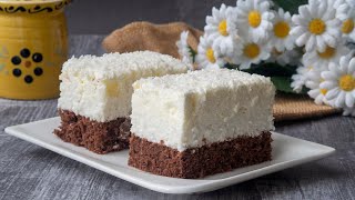 Kokos i ananas - goście szaleją za tym ciastem! 🥥 🍍
