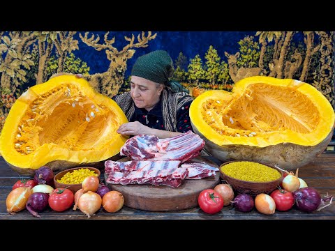 Simple Life in an Old Azerbaijani Village | Daily Routine and Simple Meals | Village Life in Winter