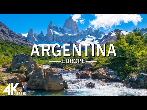 FLYING OVER ARGENTINA (4K UHD) - Relaxing Music Along With Beautiful Nature Videos - 4K Video HD