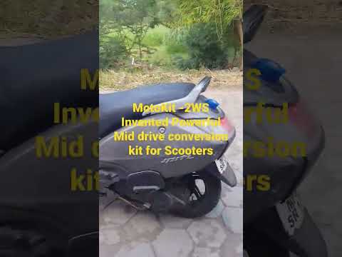 Scooter mid drive conversion kit #conversion kit india #mid drive conversion kit#