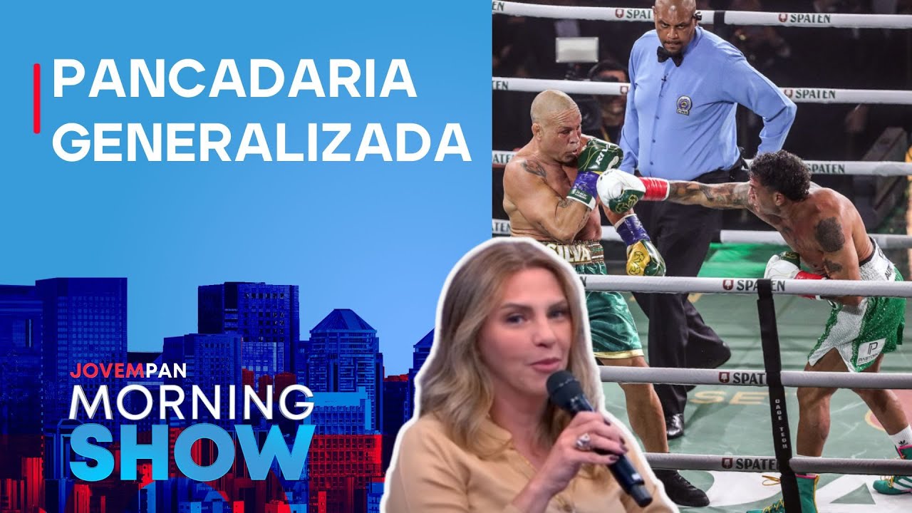 COMBATE entre Popó x Wanderlei tem BRIGA e NOCAUTE inesperado psicóloga ANALISA
