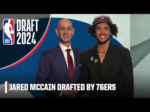 The Philadelphia 76ers Draft Jared McCain With The 16th Pick In The ...