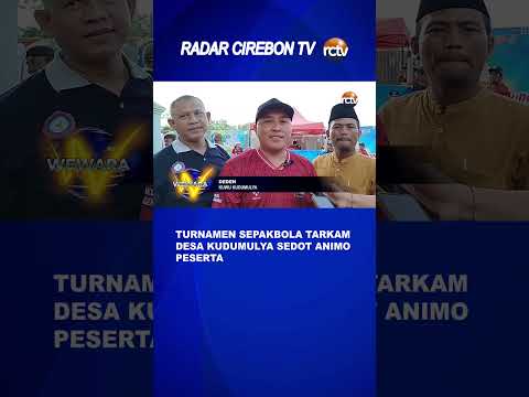 Turnamen Sepakbola Tarkam Desa Kudumulya Sedot Animo Peserta
