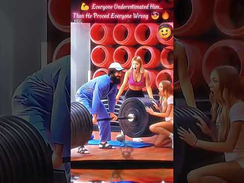 Elite Powerlifter Pretends to Be a Cleaner...Then Shocks Everyone 😳💪 Funny Gym Diary