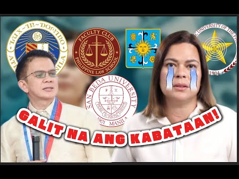 NAGALIT AT NANAWAGAN ANG IBA'T IBANG UNIVERSIDAD SA PAG-DELAY NI CHIZ ESCUDERO NG IMPEACHMENT TRIAL!