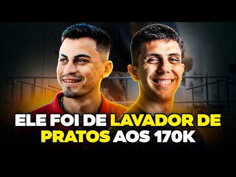 ELE ERA LAVADOR DE PRATOS, LARGOU O EMPREGO E FEZ +170 MIL COMO AFILIADO