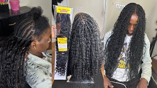 #591. Janet Collection ENCORE LAVIE X-Pert3XB Track Braid Hair-BOHO BOX BRAIDWEAVING 24"