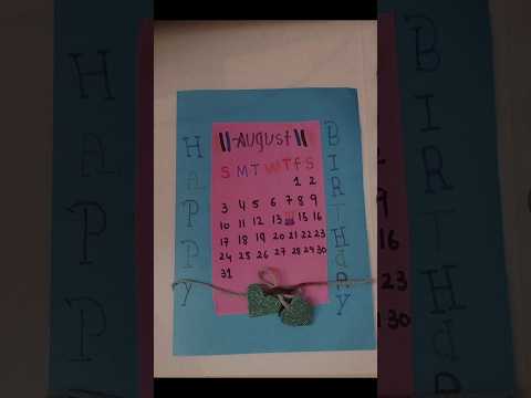 birthday card idea #trending #short #idea